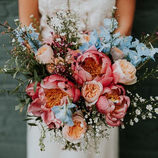 Colourful Brand Bride Bouquet